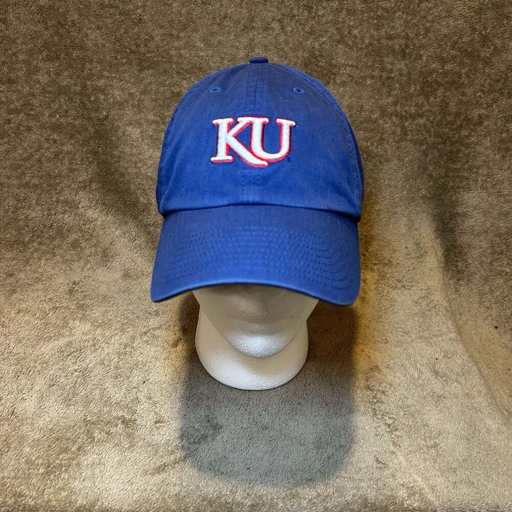Kansas Jayhawks Blue Fitted Hat Cap, Twins Enterprise 'The Franchise'